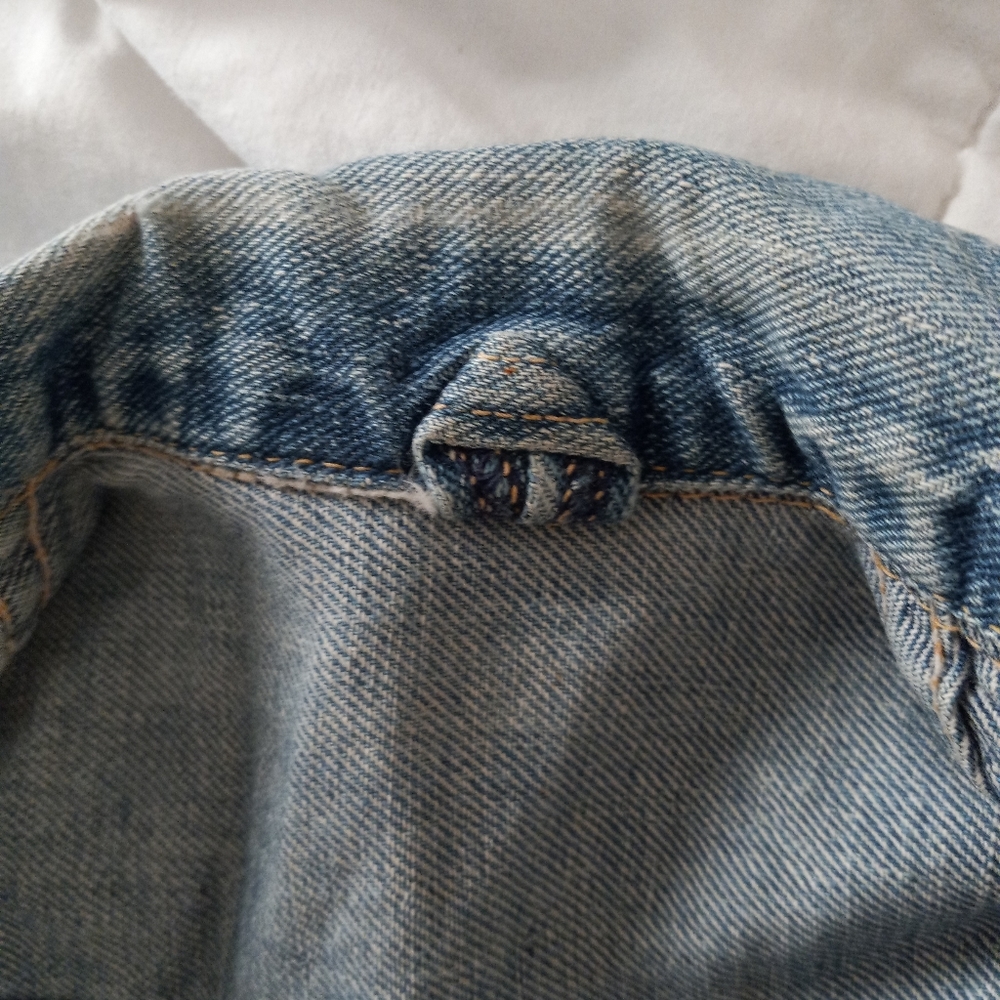 Vintage 70s Denim Rare Wrangler Blue Bell 6 Boys Jeans Trucker Jacket Kids - Picture 2 of 7